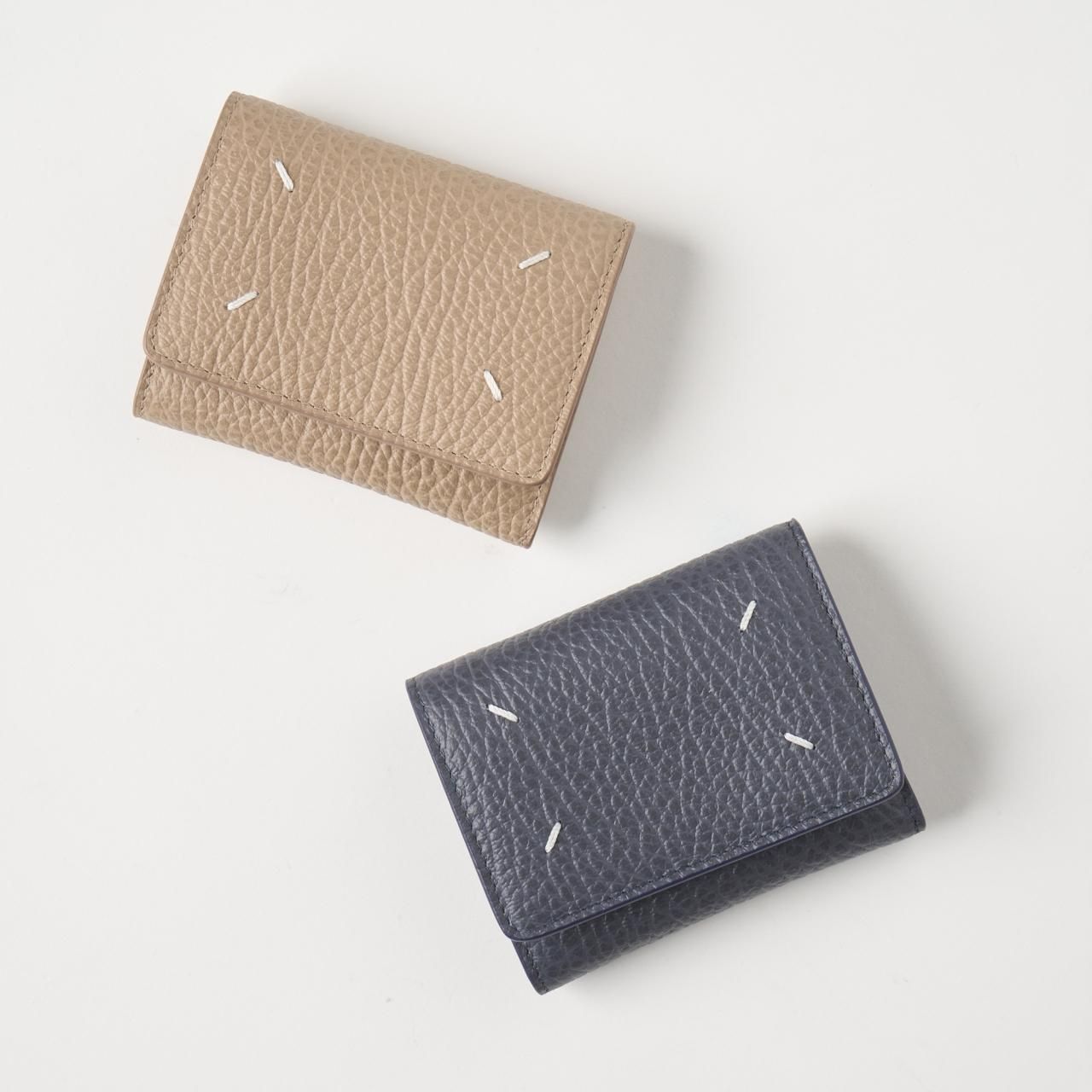 Maison Margiela PARIS バイフォールドウォレット グレー - Pale