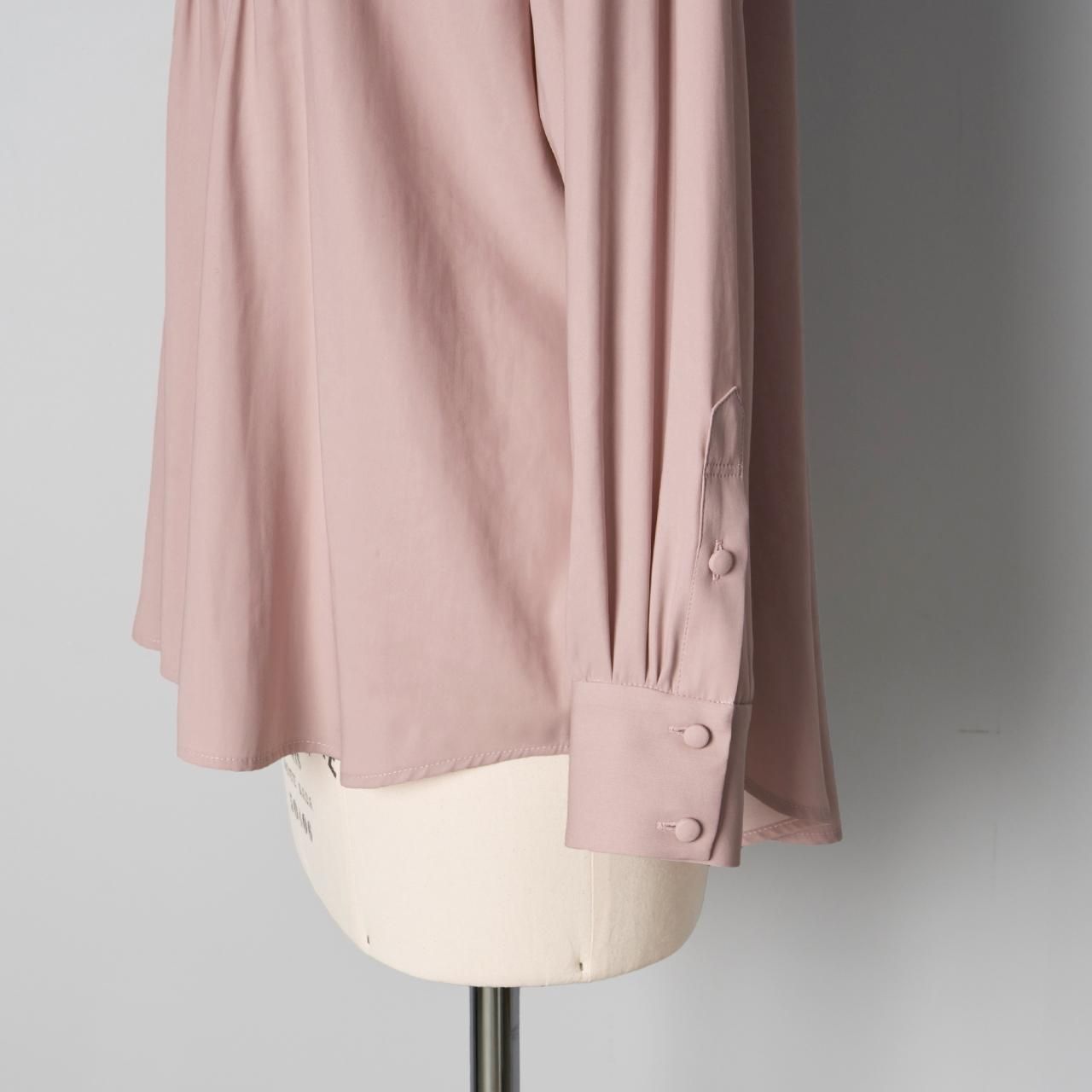 PaleJutePleated blouse sophie - Pale Jute
