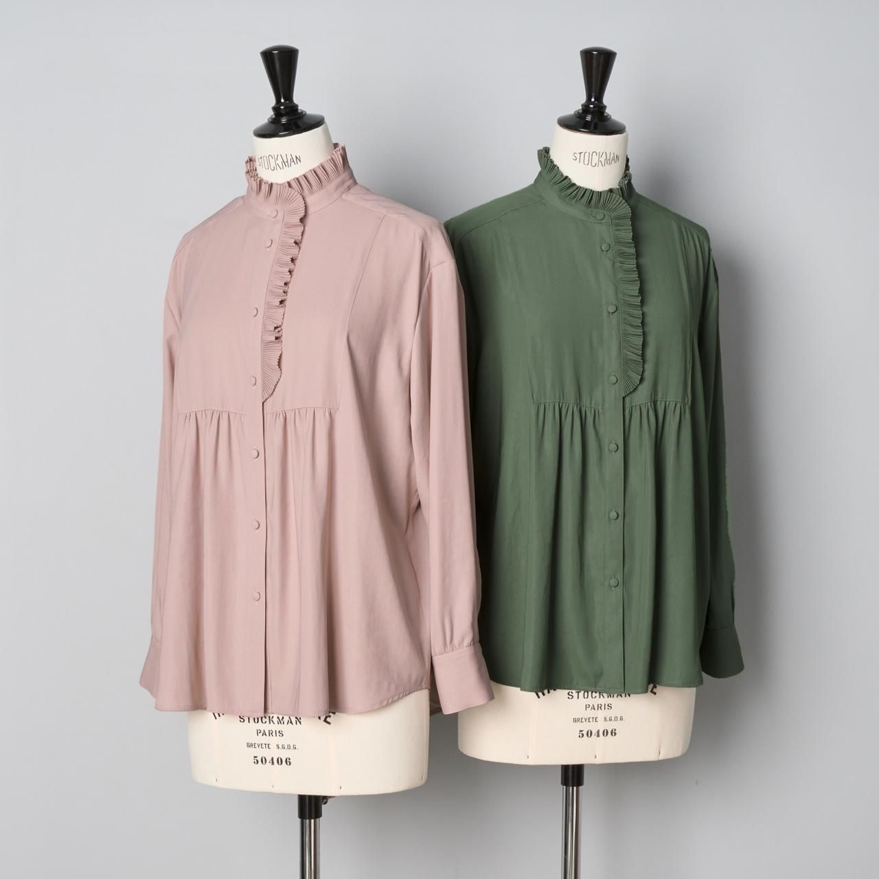 PaleJute<BR>Pleated blouse sophie<BR>