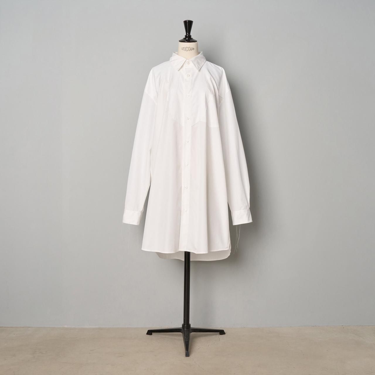 Maison Margiela コットンポプリン シャツドレスウィンター Maison Margiela コットンポプリン シャツドレスウィンター