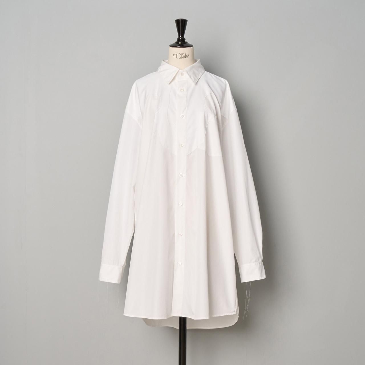 Maison Margiela コットンポプリン シャツドレスウィンター Maison Margiela コットンポプリン シャツドレスウィンター