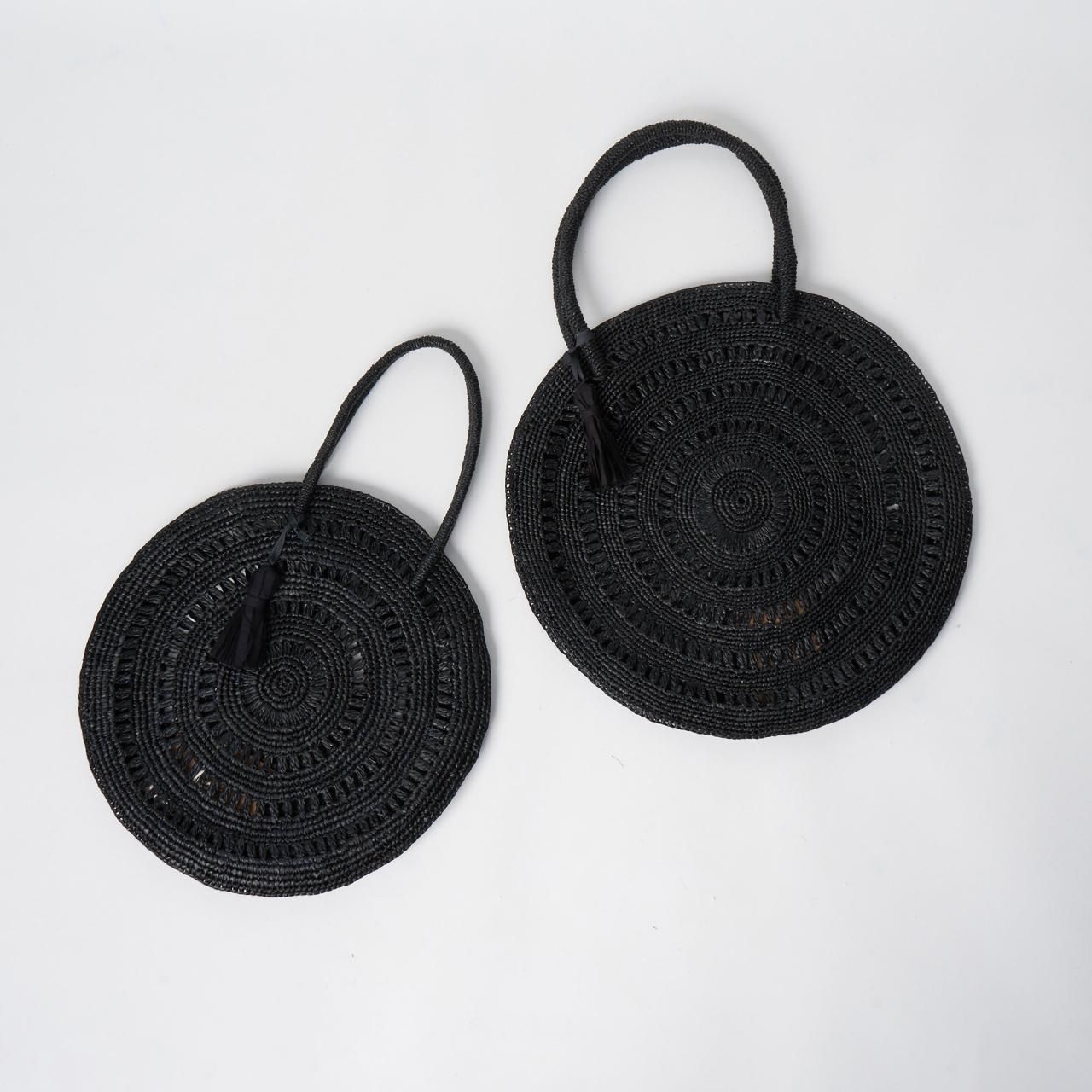 MAISON N.H PARIS<BR>CERCLE BAG<BR>BLACK<BR>