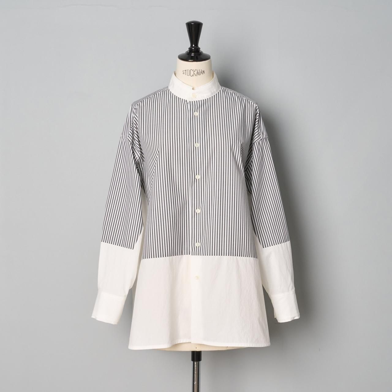 Pale Jute Striped panel shirt - Pale Jute Pale Jute Striped panel shirt - Pale Jute