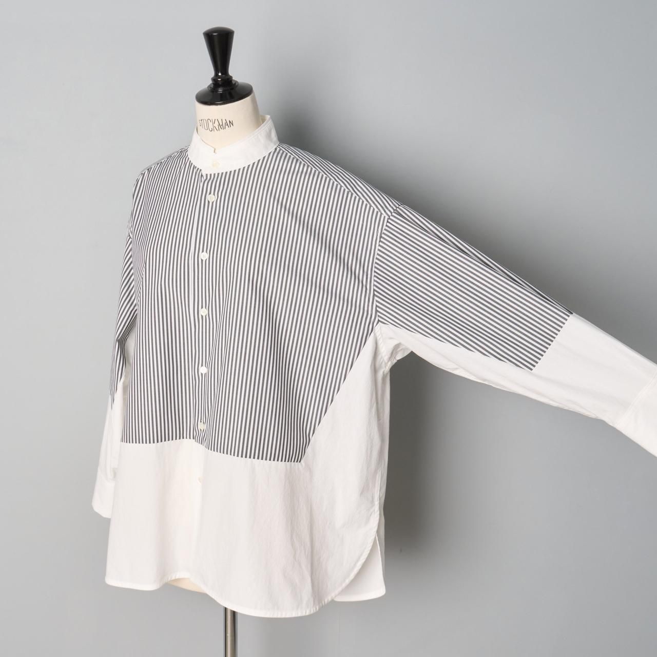 Pale Jute Striped panel shirt - Pale Jute Pale Jute Striped panel shirt - Pale Jute