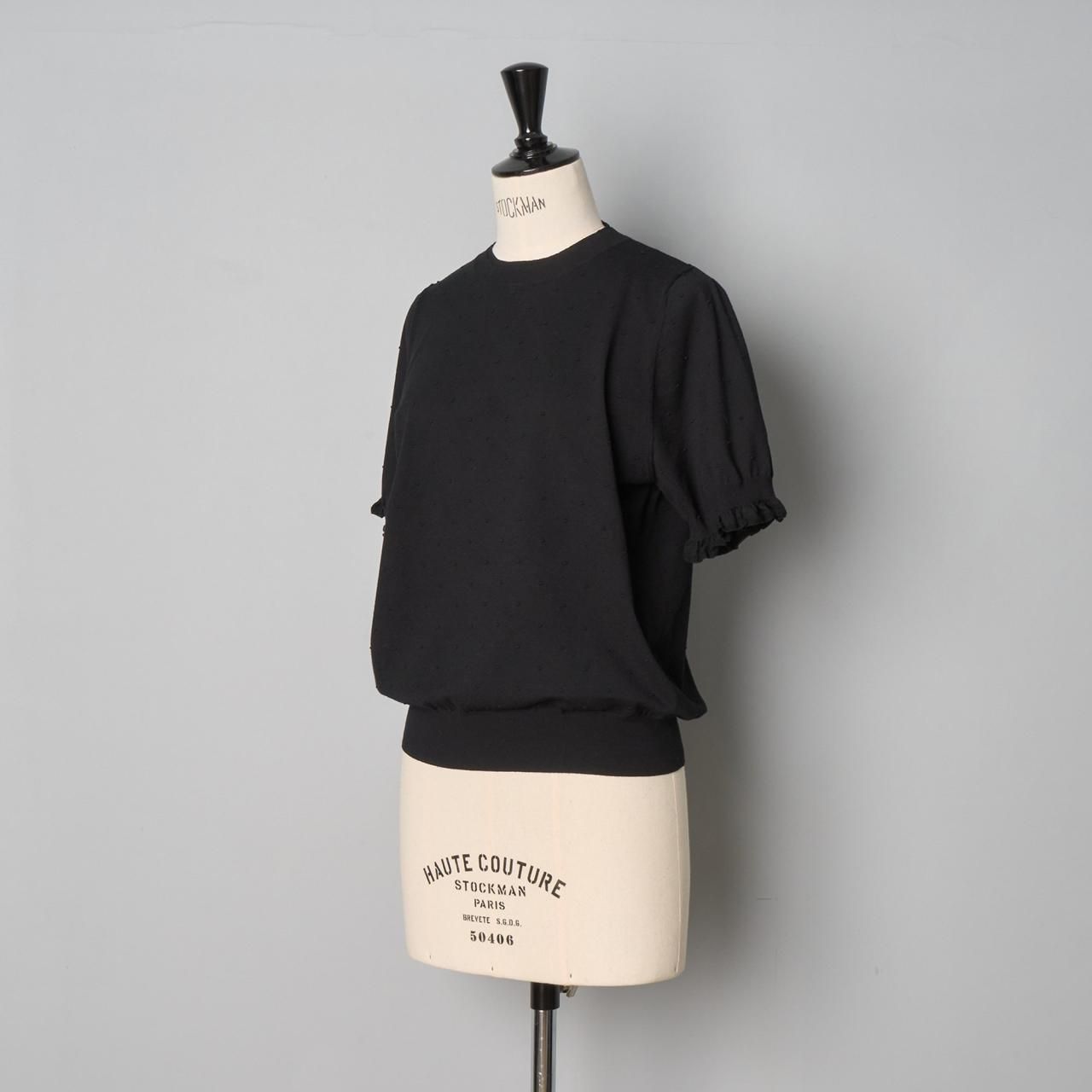 Pale Jute ペールジュート dots knit Po ドットフリルニット Pale Jute(ペール ジュート)のdots knit PO通販 | 集英社HAPPY