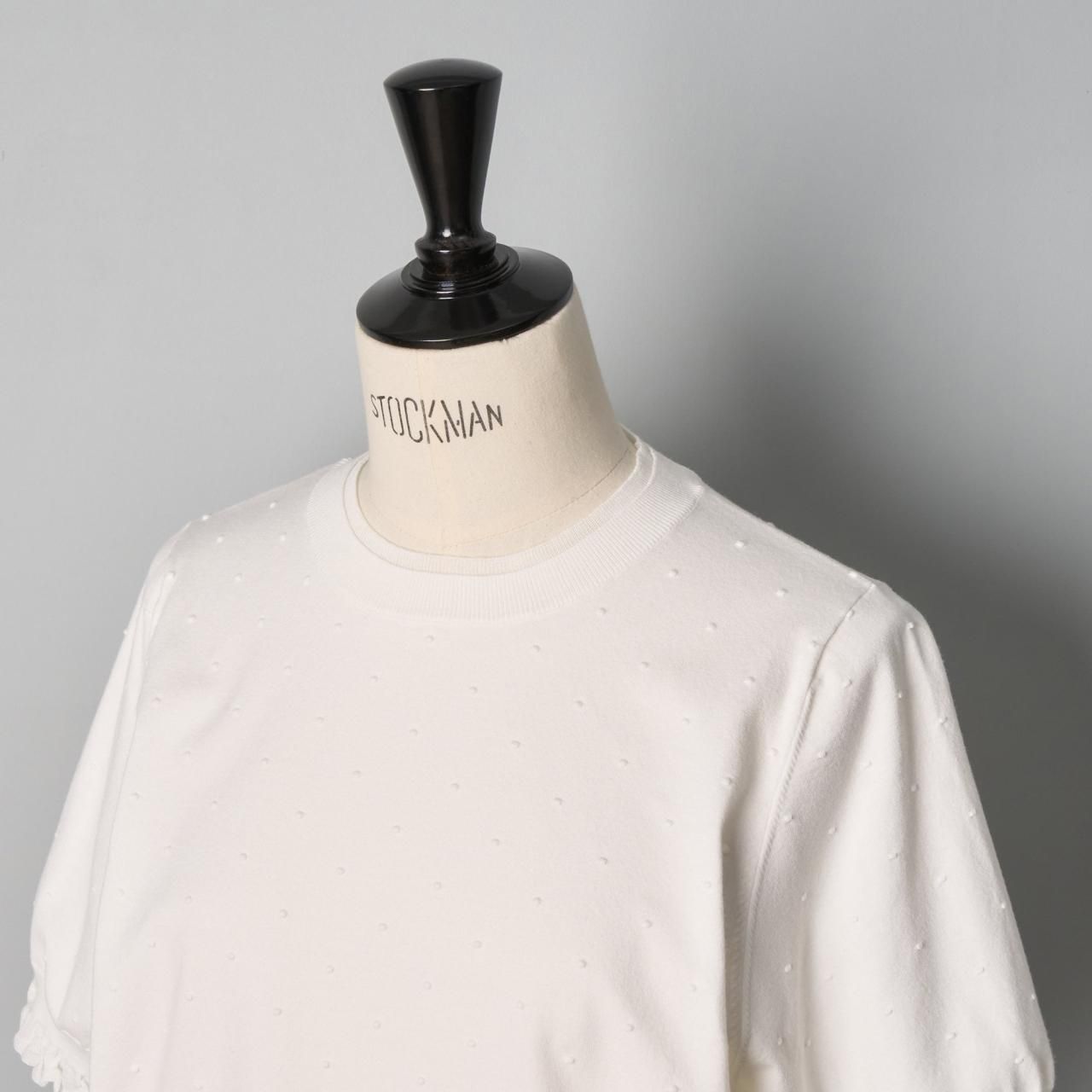 PaleJuteペールジュートdots knit half sleeve PO Pale Jute(ペール ジュート)のdots knit half sleeve PO通販