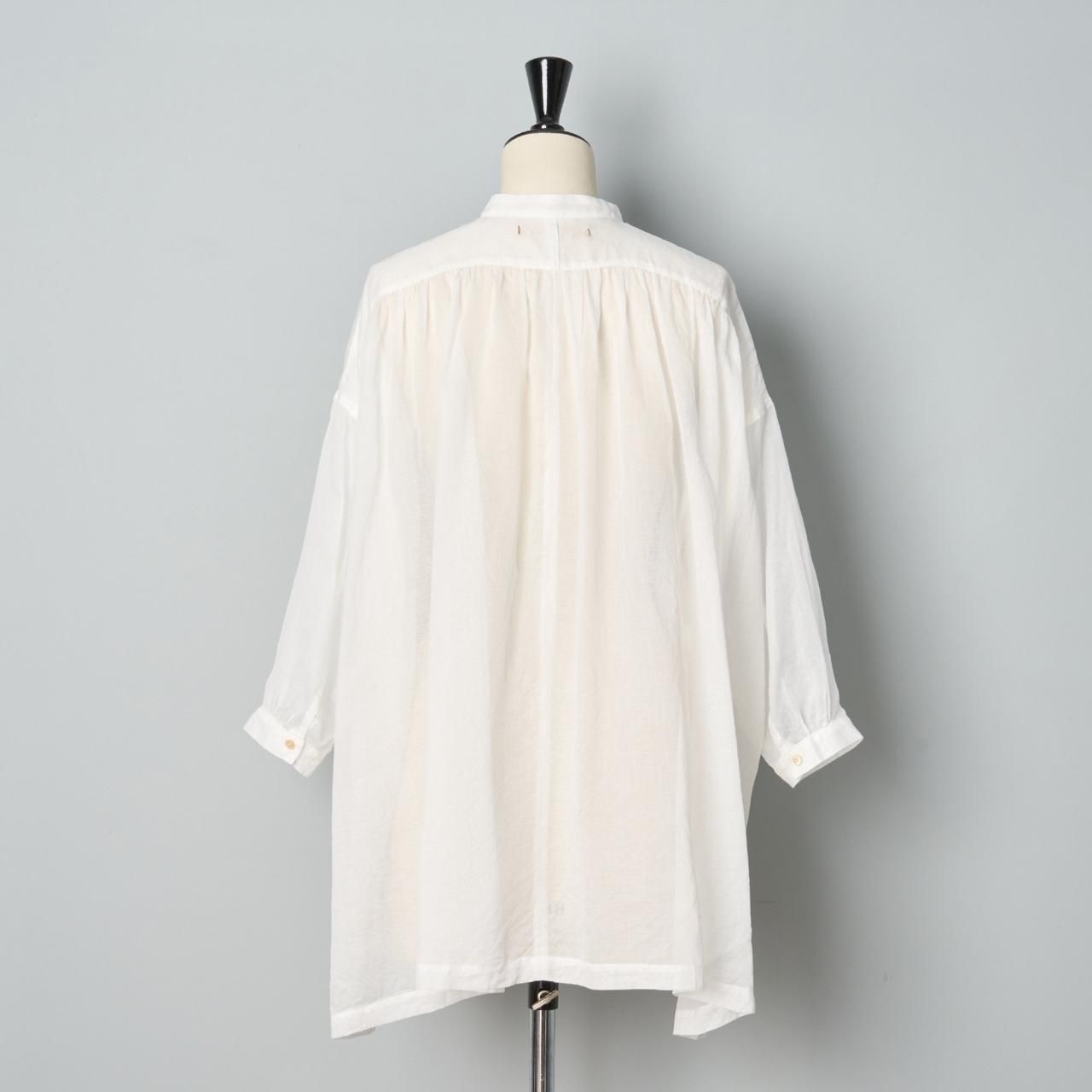 suzuki takayuki organdy blouse - Pale Jute