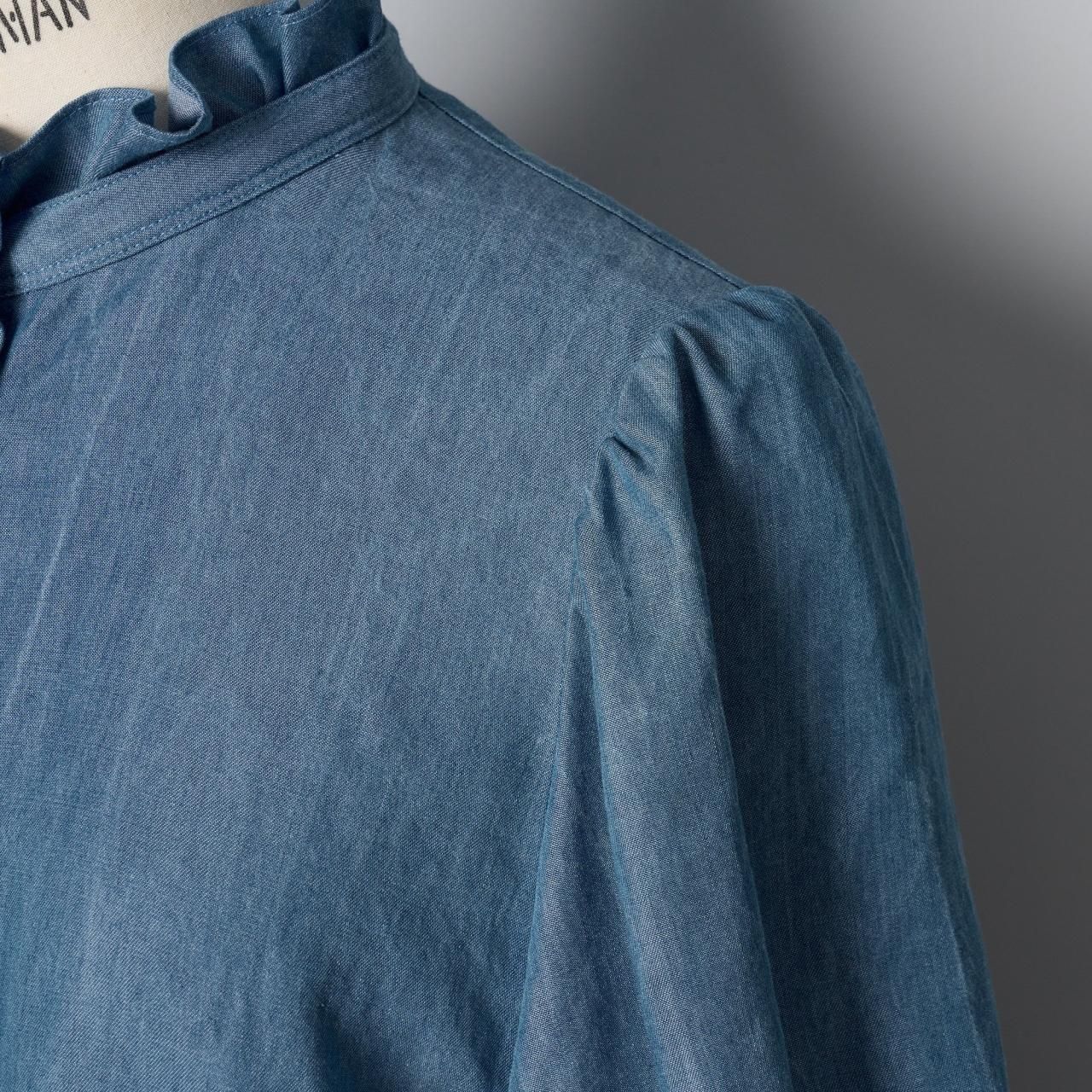 Pale Jute Classic frill shirtdenim blue - Pale Jute Pale Jute Classic frill shirtdenim blue - Pale Jute