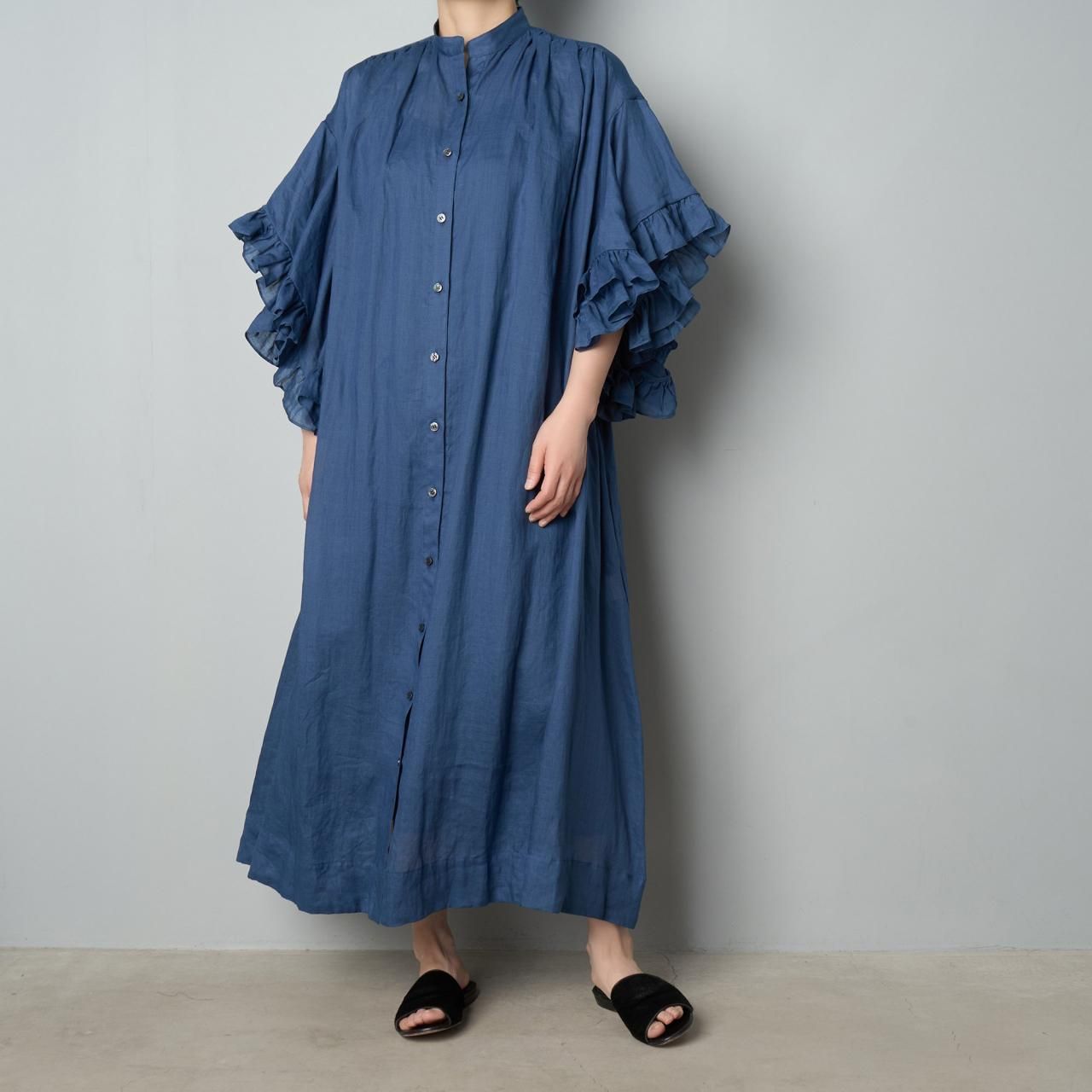 Pale Jute Petal frill one-pieceblue - Pale Jute Pale Jute Petal frill one-pieceblue - Pale Jute