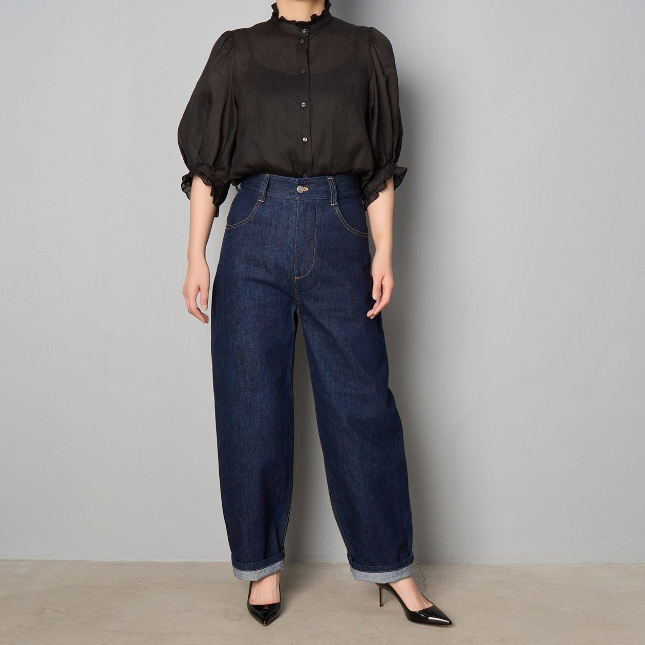 Pale Jute Classic frill shirtlinen - Pale Jute