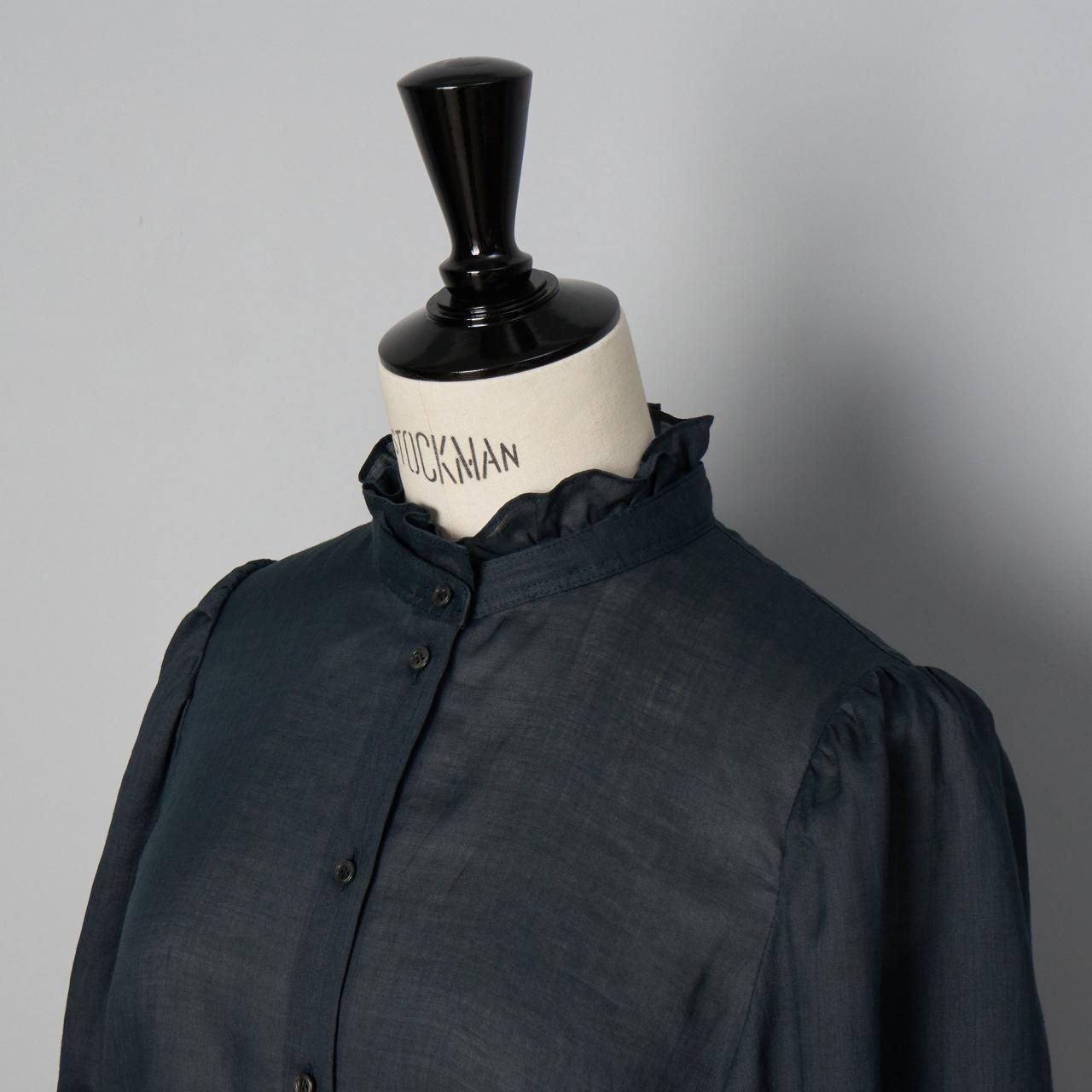 Pale Jute Classic frill shirtlinen - Pale Jute