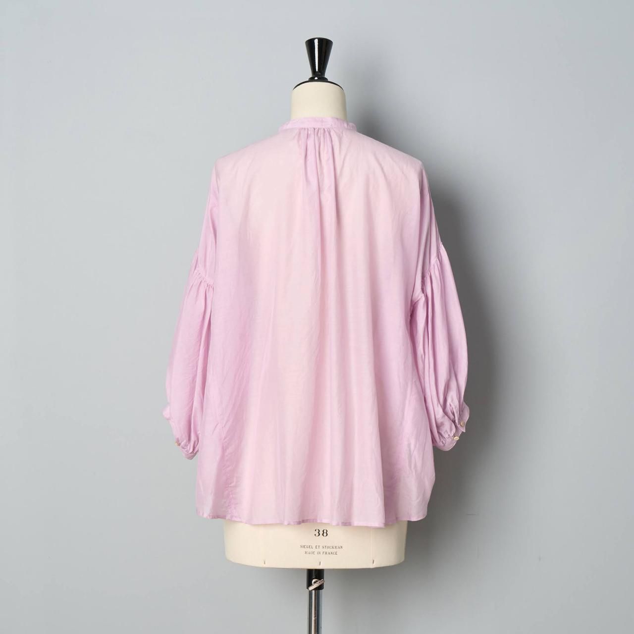 suzuki takayuki puff-sleeve blouse - Pale Jute