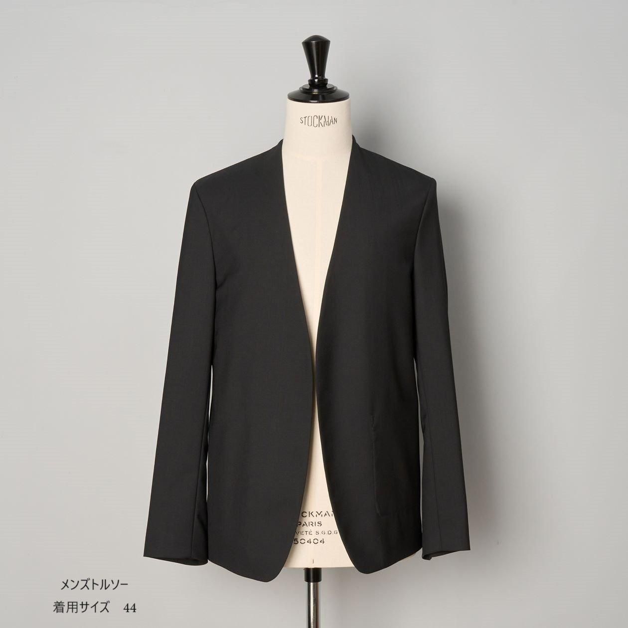 Maison Margiela PARISHOMMEノーカラージャケットブラック
