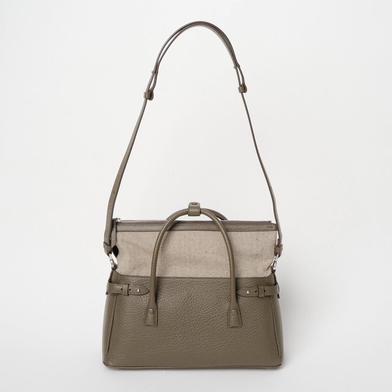 Maison Margiela PARIS FEMME 5AC East West ハンドバックグレー Maison Margiela PARIS FEMME 5AC East West ハンドバックグレー
