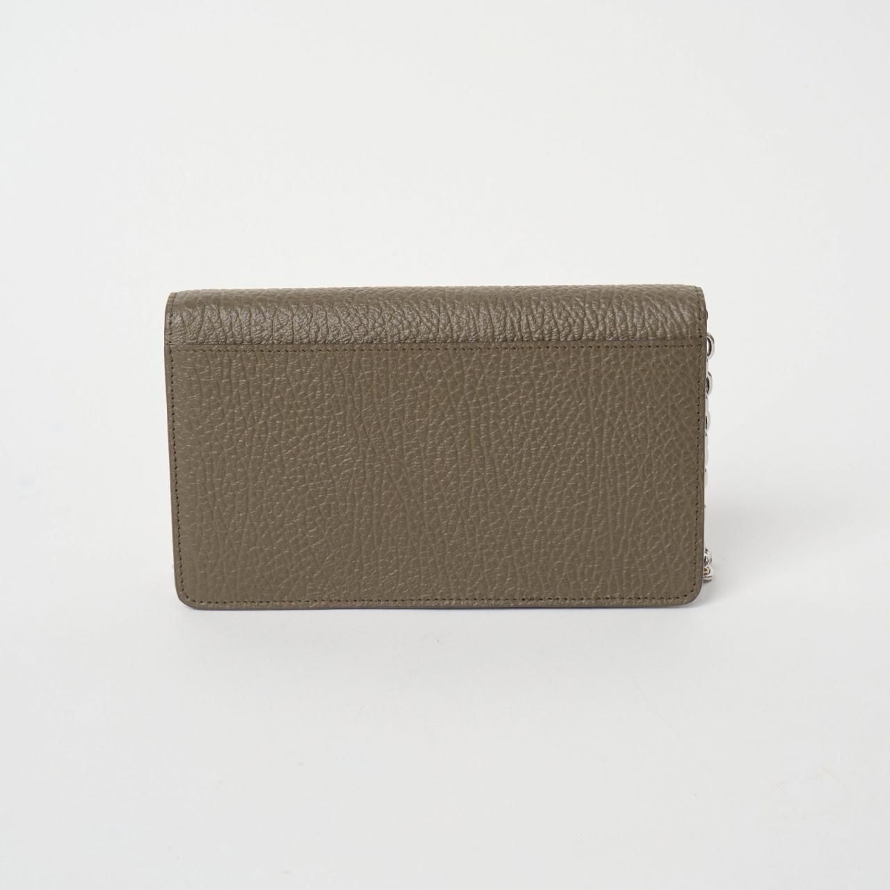 Maison Margiela PARIS 4ステッチ チェーン ウォレットブラウン Maison Margiela PARIS 4ステッチ チェーン ウォレットブラウン