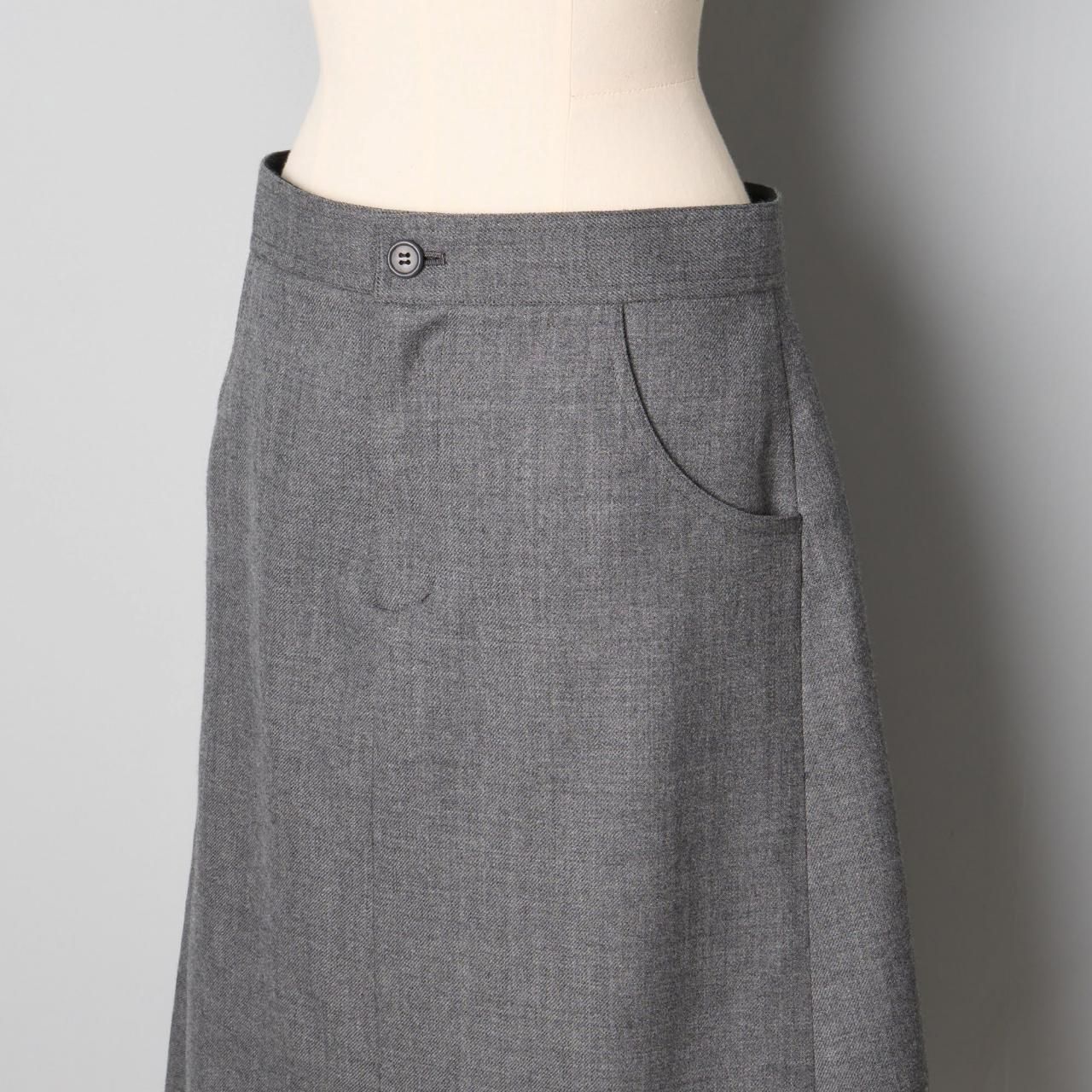 SINMEウールスカート - Pale Jute