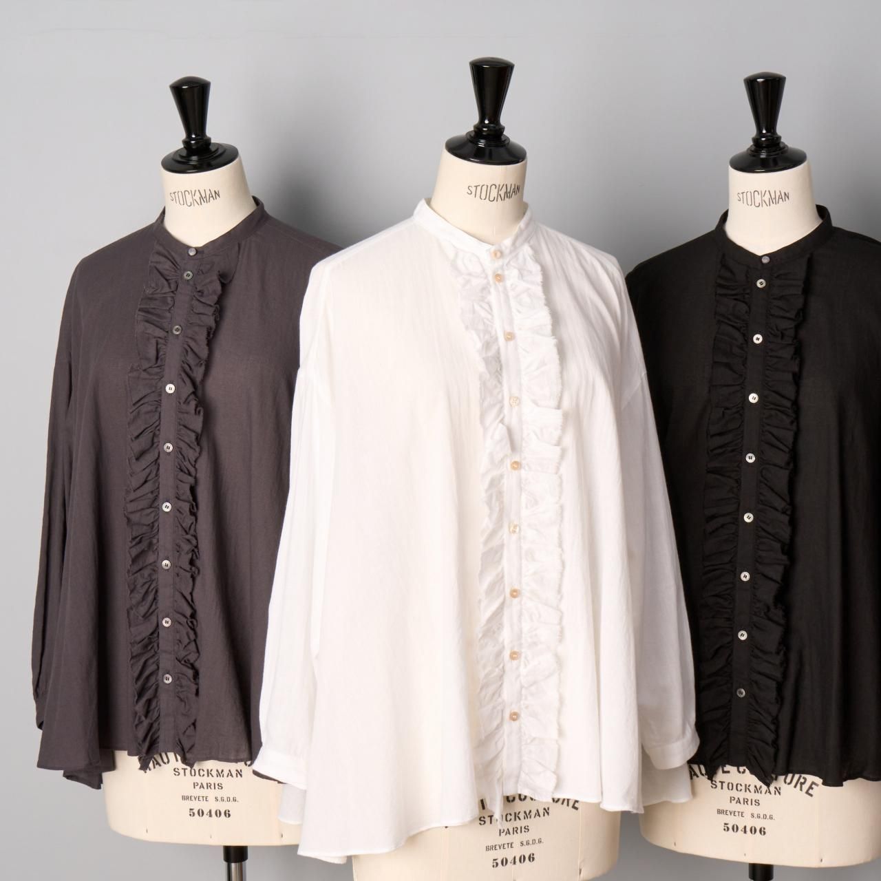 suzuki takayuki リネン カシュクール ラップドレス ホワイト suzuki takayuki - suzuki takayuki cape blouseの通販 by soyuz