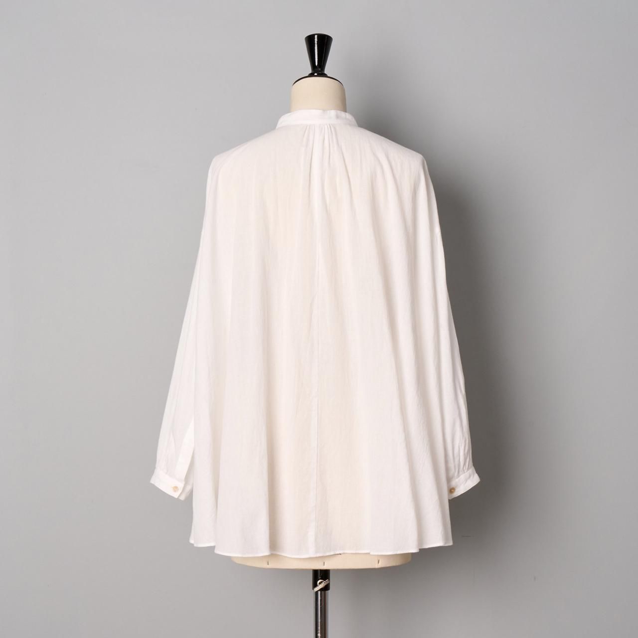 suzuki takayuki ruffled blouse - Pale Jute