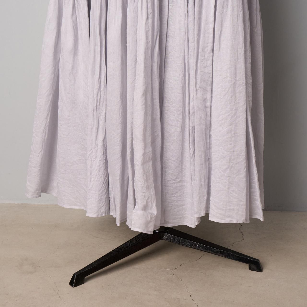 suzuki takayuki tiered skirt - Pale Jute suzuki takayuki tiered skirt - Pale Jute