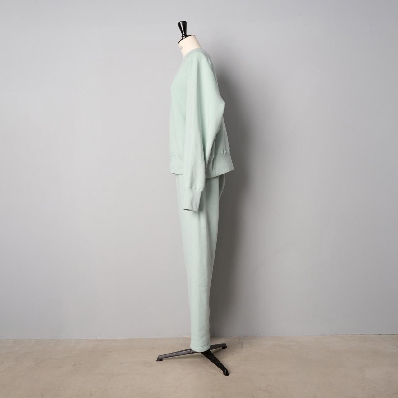 受注制【nmtc +】set up side line pigment sweat pants (2color