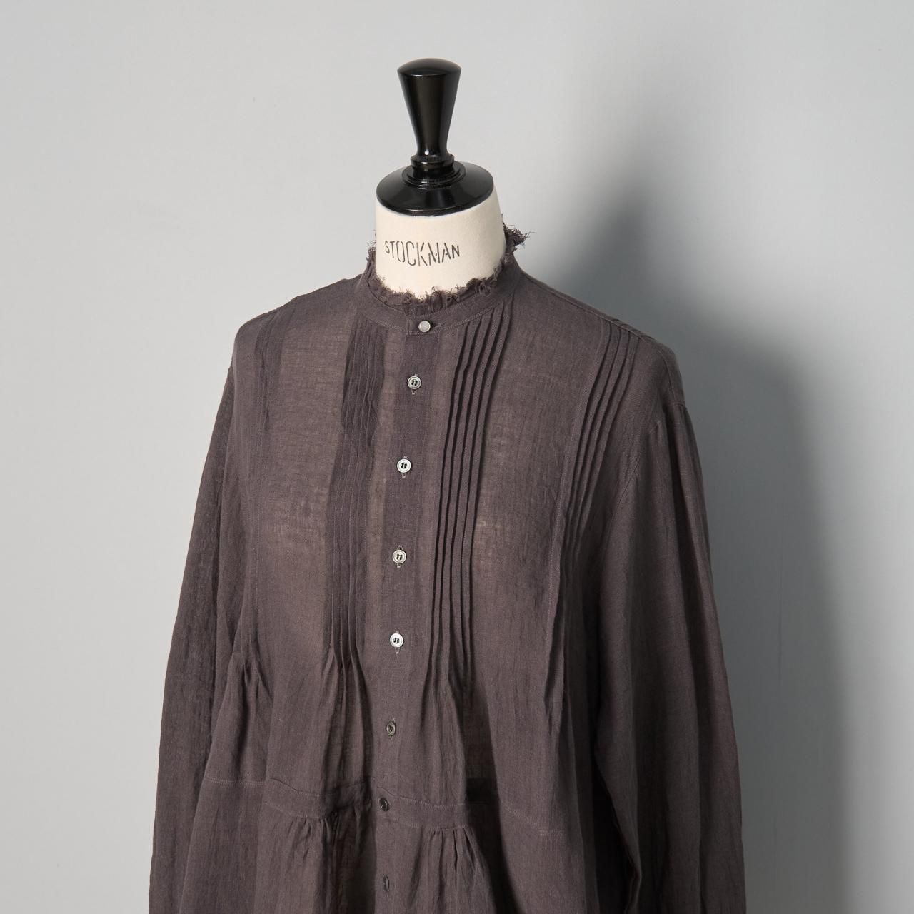 suzuki takayuki pin-tuck blouse - Pale Jute suzuki takayuki pin-tuck blouse - Pale Jute