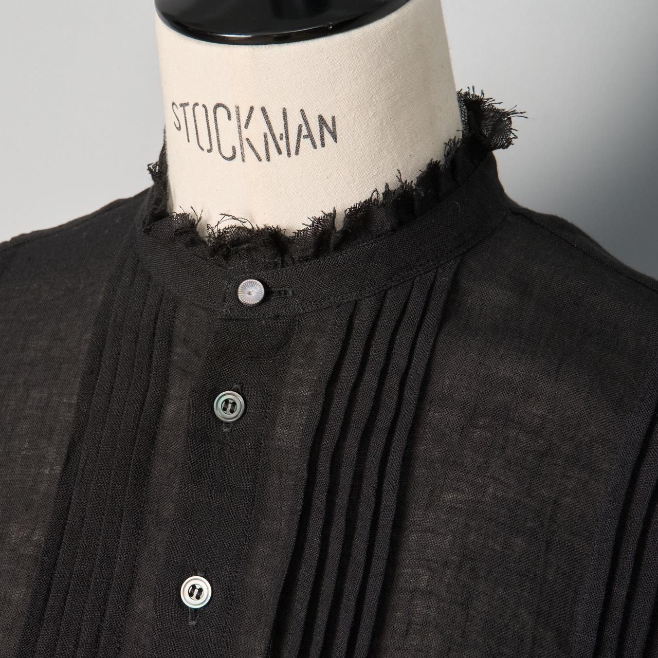 suzuki takayuki pin-tuck blouse - Pale Jute suzuki takayuki pin-tuck blouse - Pale Jute
