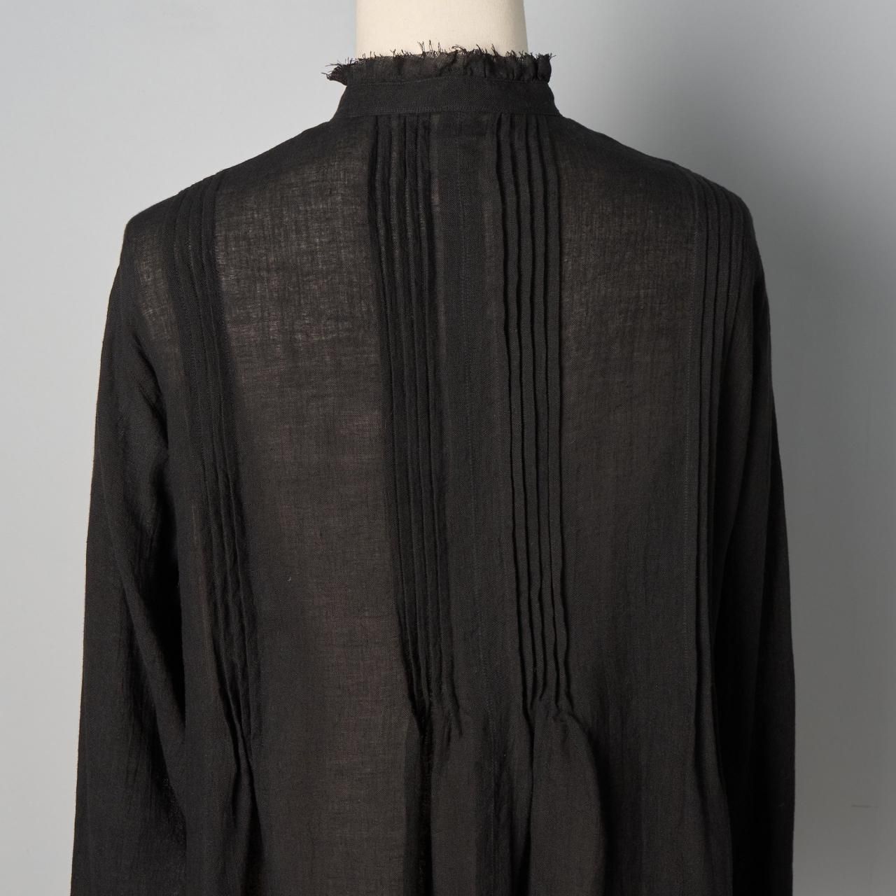 suzuki takayuki pin-tuck blouse - Pale Jute suzuki takayuki pin-tuck blouse - Pale Jute