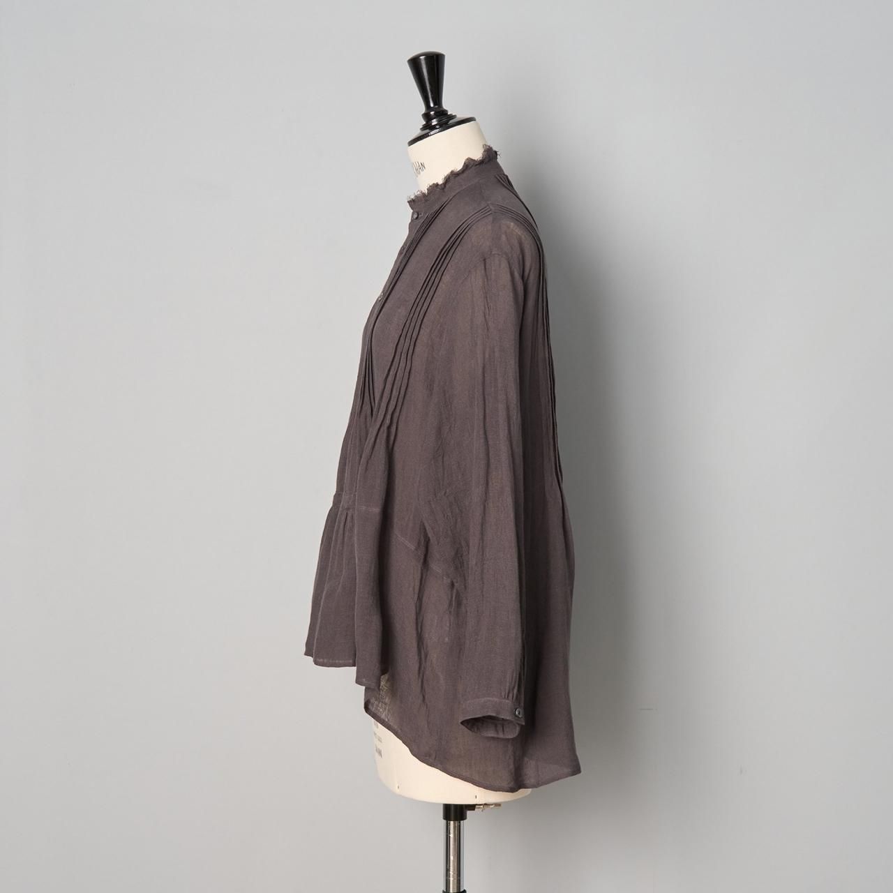 suzuki takayuki pin-tuck blouse - Pale Jute suzuki takayuki pin-tuck blouse - Pale Jute