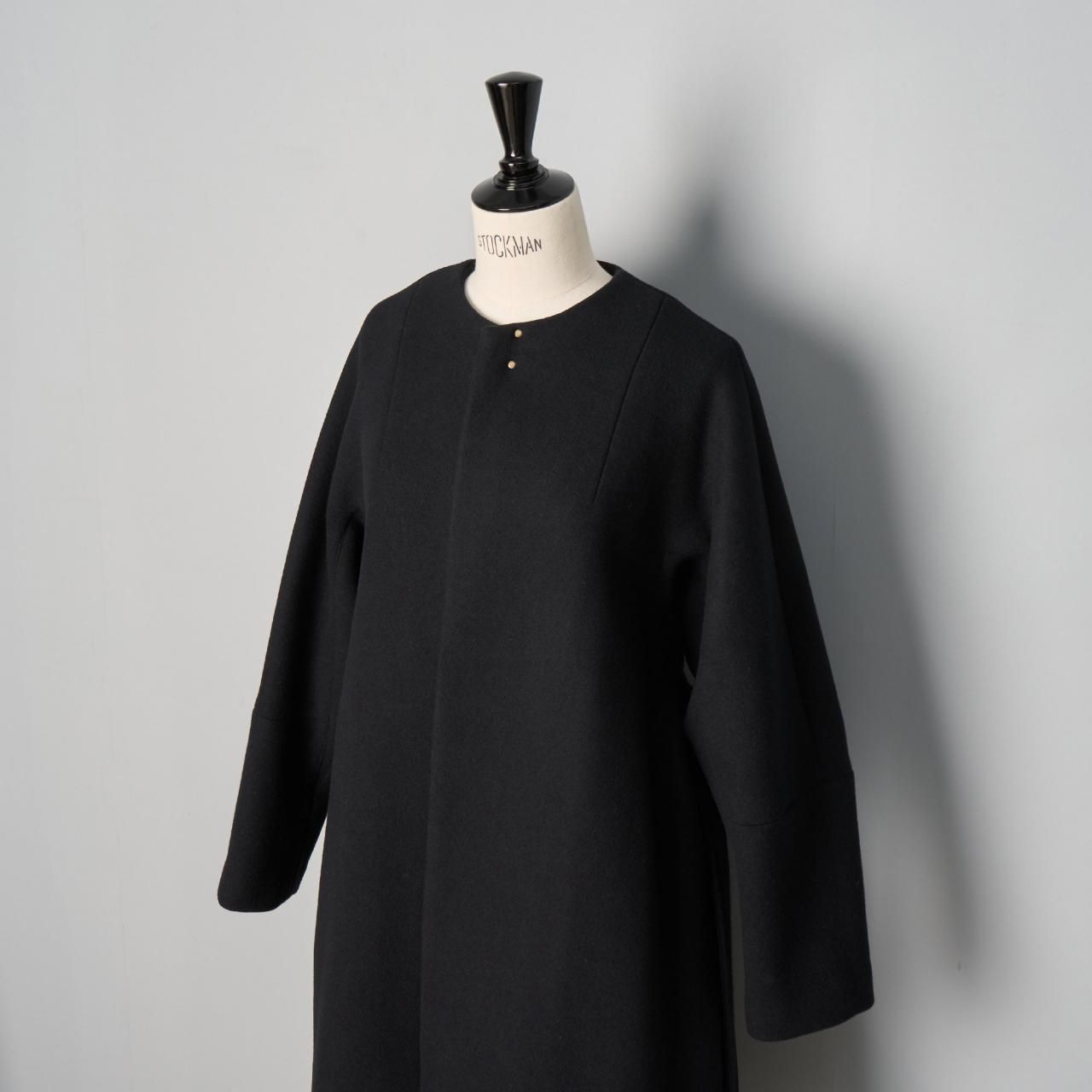 suzuki takayukino-collar coat - Pale Jute