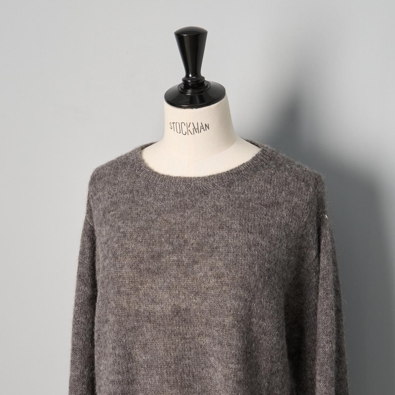 suzuki takayuki / Pale Jute プルオーバー suzuki takayukialpaca knitted pullover - Pale Jute