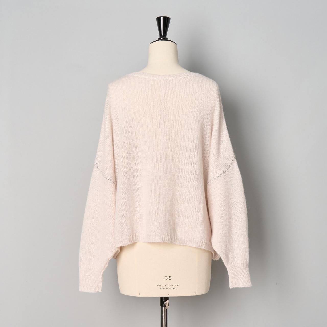 suzuki takayukialpaca knitted cape - Pale Jute
