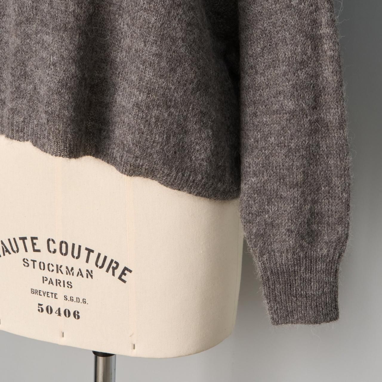 トップス suzuki takayuki brushed knitting cape suzuki takayuki knitted cape（S241-03）- poooL (online shop)