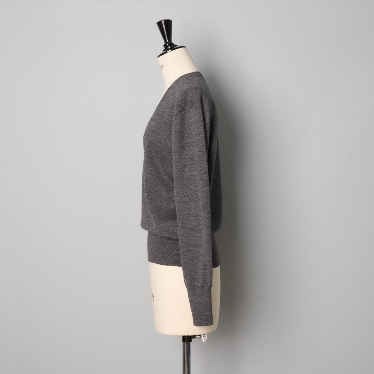 SINMEVネックニット - Pale Jute