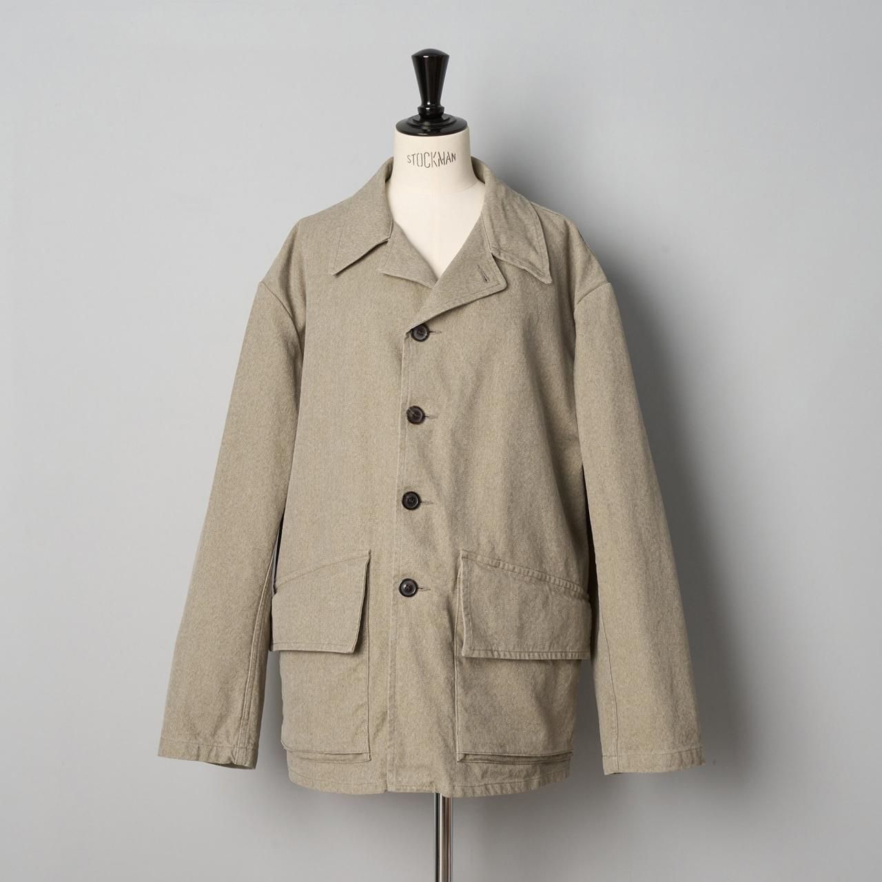Maison Margiela PARISHOMMEコットンキャバン ジャケットサンド Maison Margiela PARISHOMMEコットンキャバン ジャケットサンド