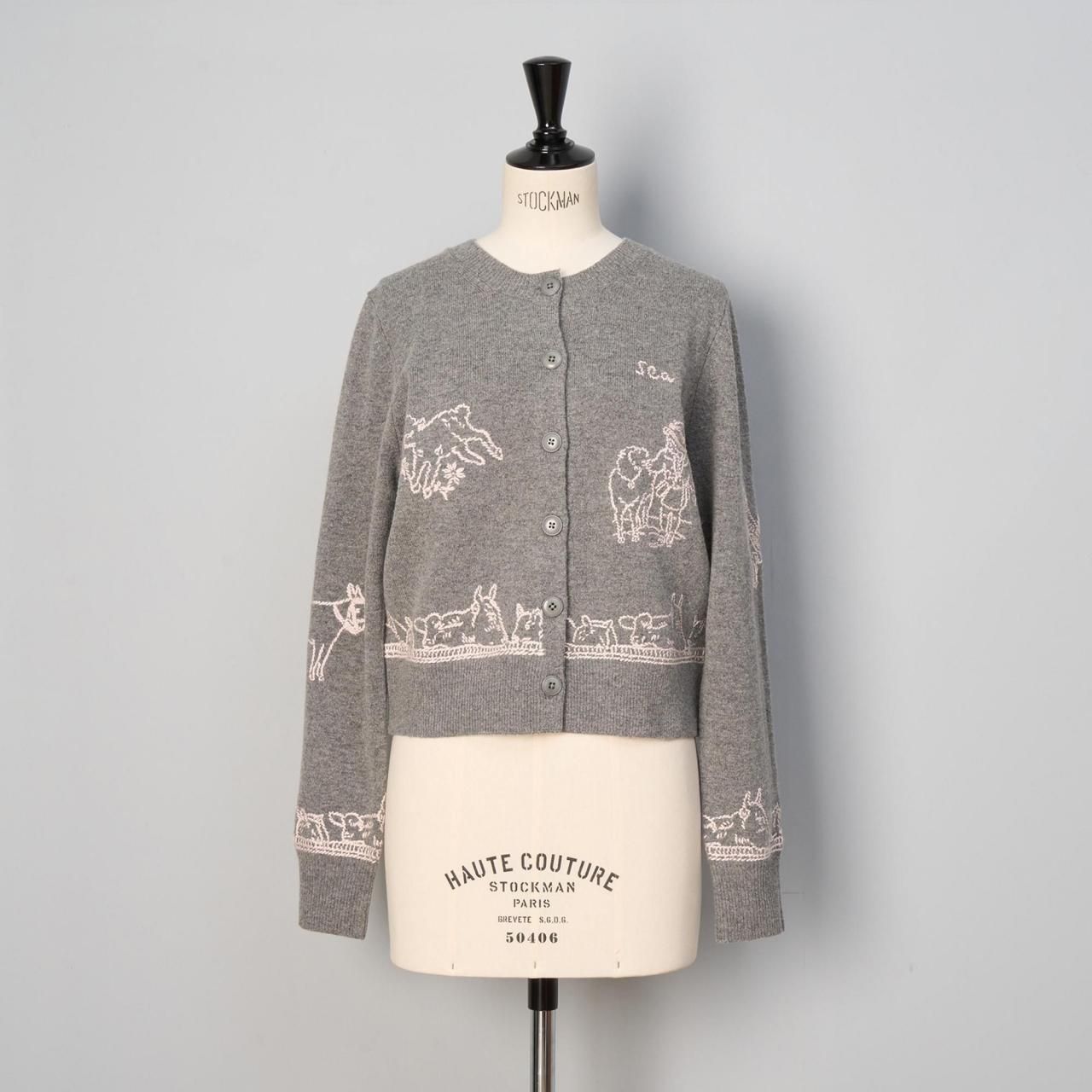 Sea New York<BR>EDIN FARM BEMBROIDERY CARDIGAN <BR>