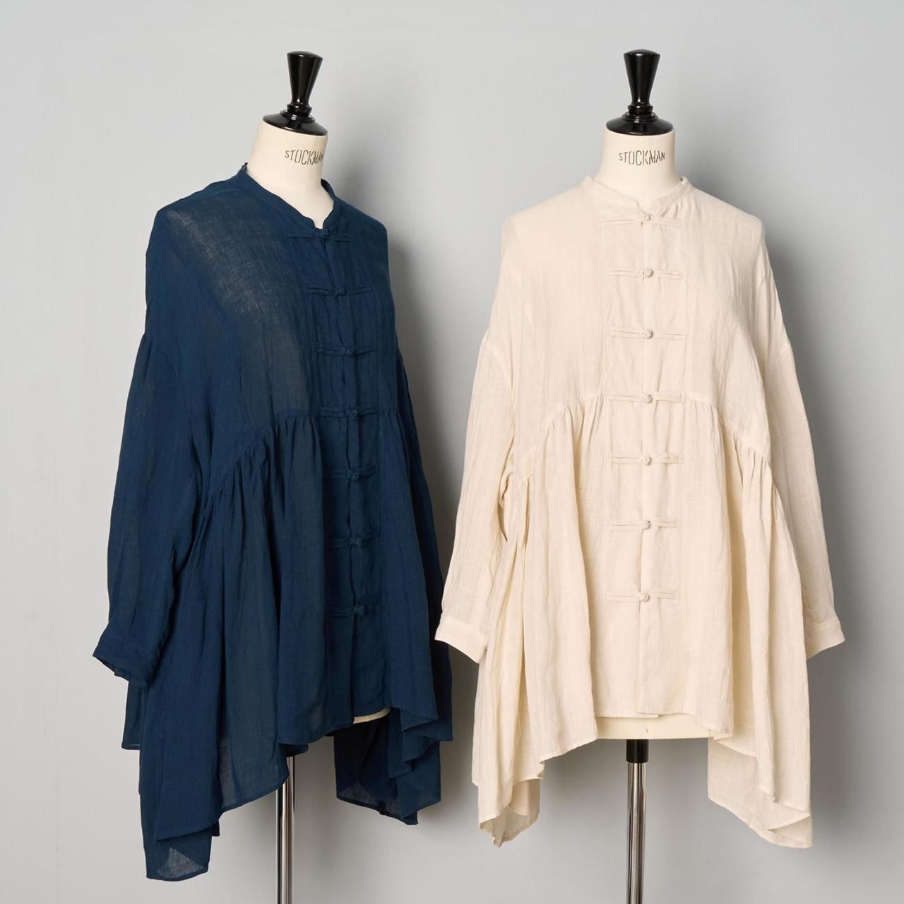 suzuki takayuki <BR>chinese knot blouse<BR>