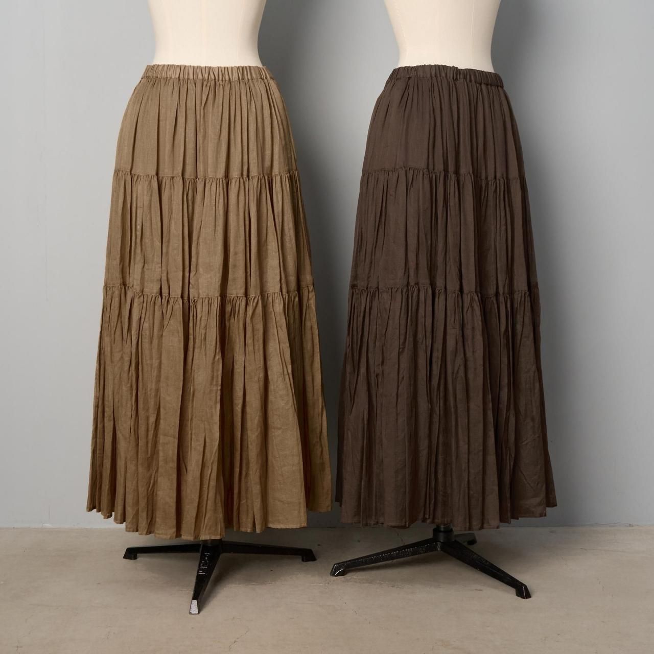suzuki takayuki <BR>tiered skirt<BR>