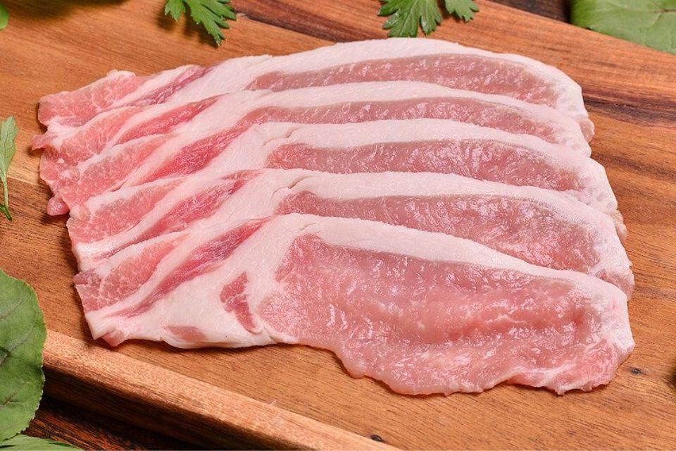 和豚もちぶたロースすき焼き用