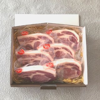 【冷凍便】和豚もちぶた ロースステーキ 1枚(200g)×6パック