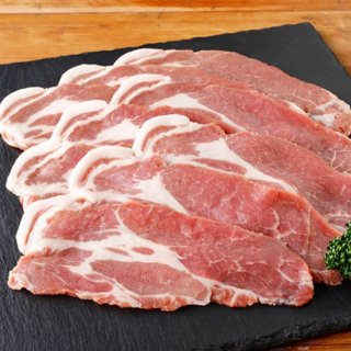 【冷凍便】和豚もちぶた 肩ロース焼肉用 500g×2パック