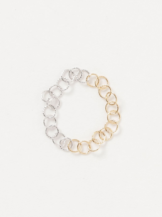 取寄商品 美品 ohrora K18 スパークル チェーンリング | nongferndaddy.com