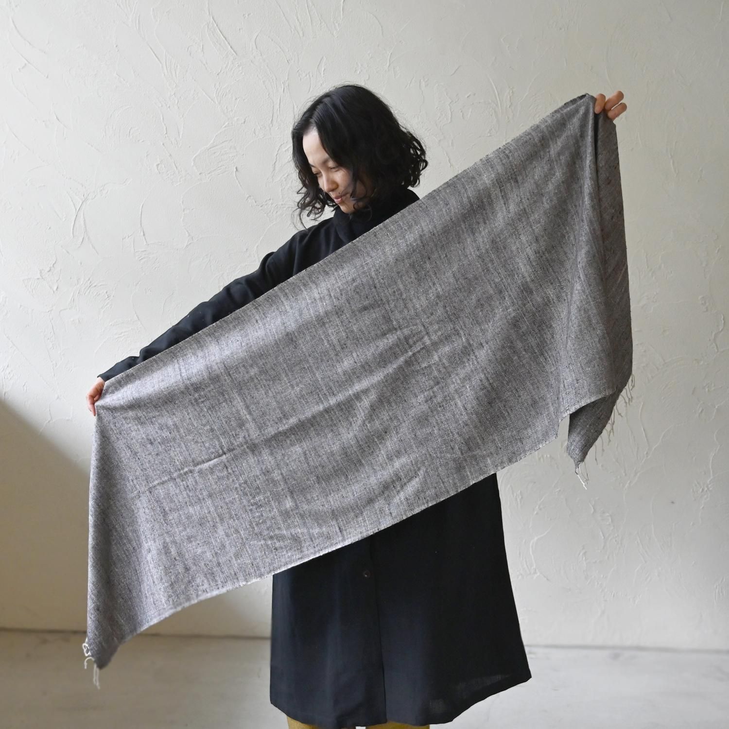 MESH ヘリンボーンエリシルクストール - 【シサム工房 公式 MESH ヘリンボーンエリシルクストール - 【シサム工房 公式