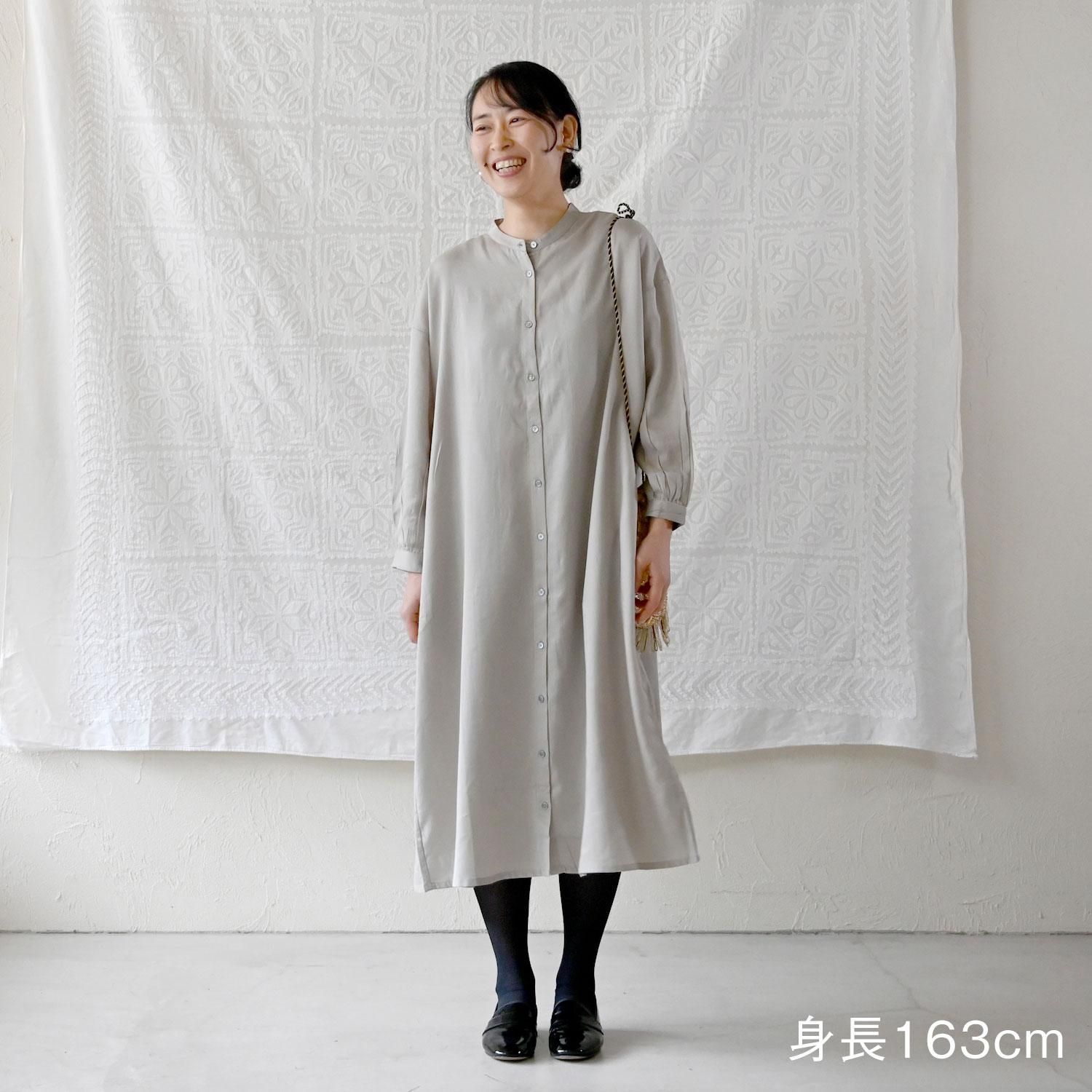 CH テンセルスタンドカラーシャツOP - 【シサム工房 公式OnlineStore