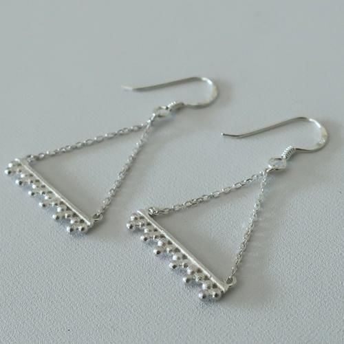 セール】 ビジューロングチェーンピアス （ピアス・イヤリング