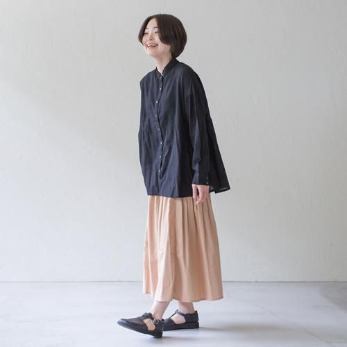 ウエストシェイプギャザーシャツ新品