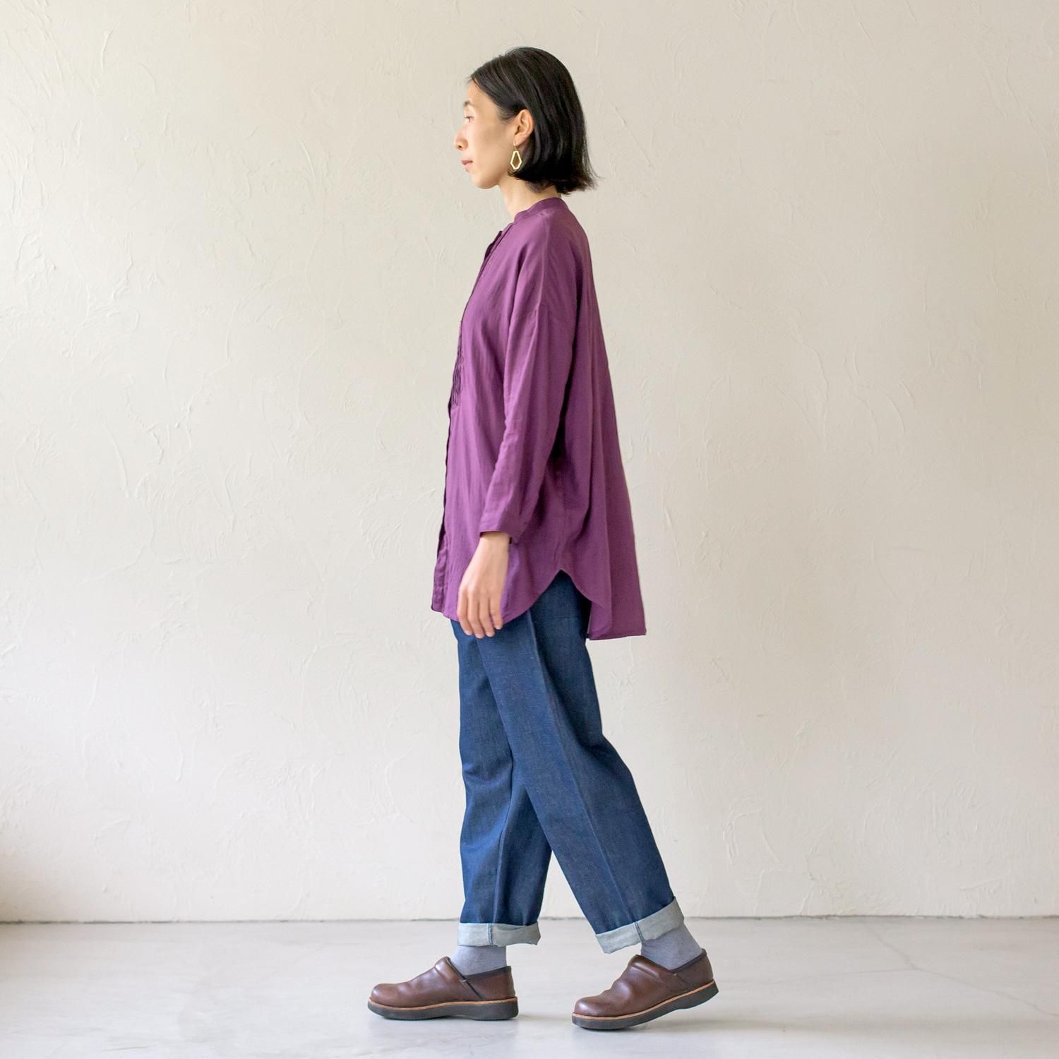 KL サテンカケラロングシャツ - 【シサム工房 公式OnlineStore