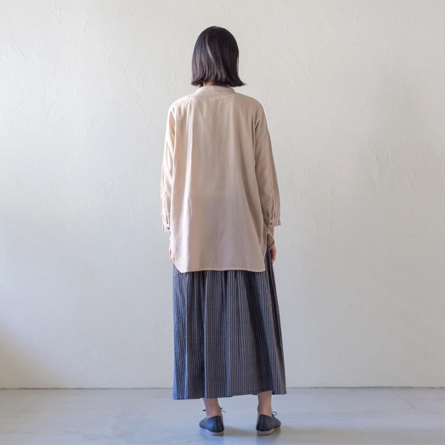 KL サテンカケラロングシャツ - 【シサム工房 公式OnlineStore KL サテンカケラロングシャツ - 【シサム工房 公式OnlineStore