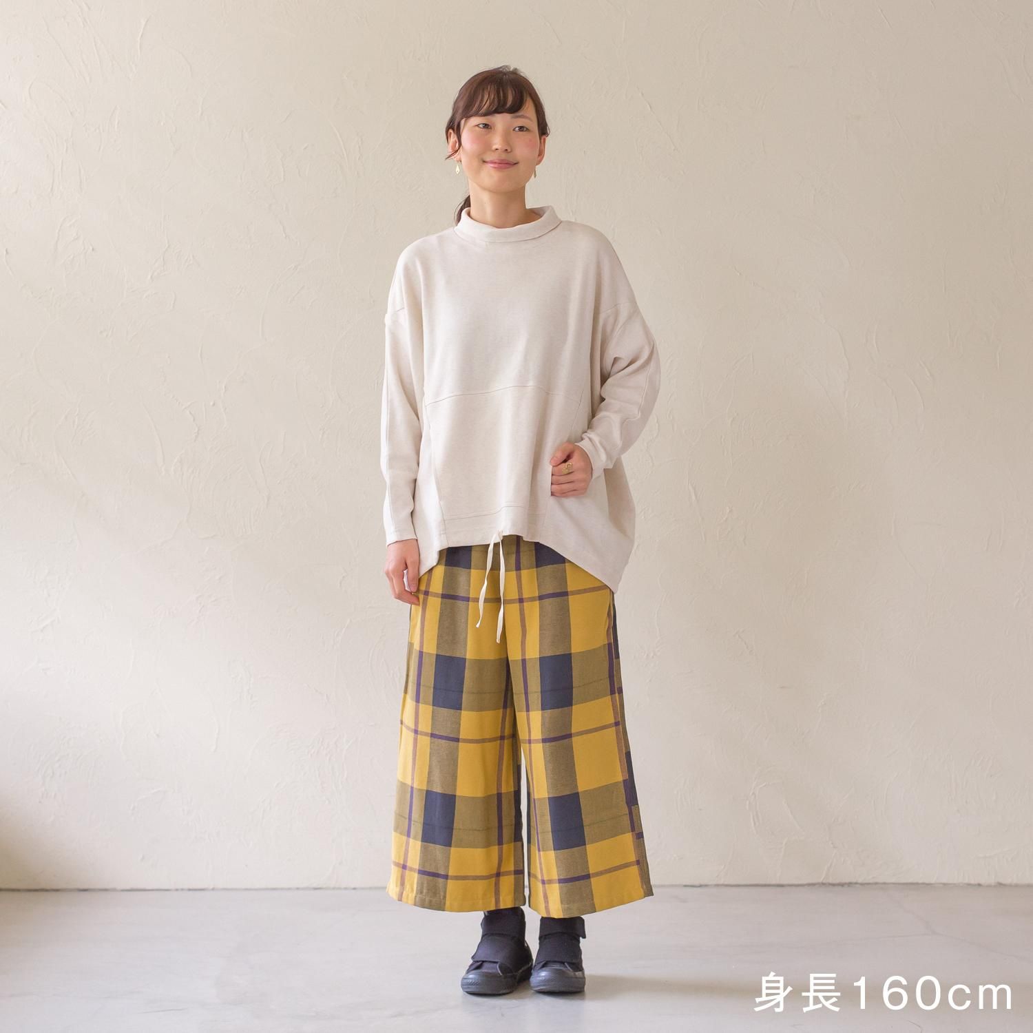 MH チェックシサムノガウチョパンツ - 【シサム工房 公式 MH チェックシサムノガウチョパンツ - 【シサム工房 公式