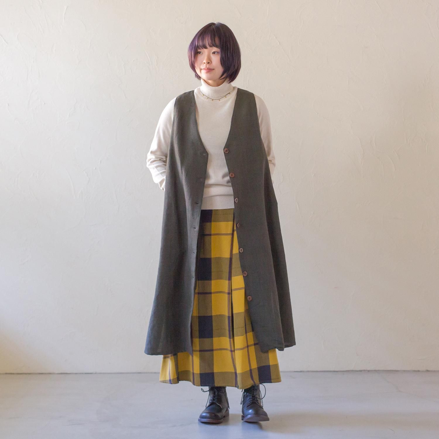 ルタオジャパン公式アカウント01　ショールカラー　アメフト柄　ウール eYe JUNYA WATANABE MAN】 綿ウェザー×シェットランドウール