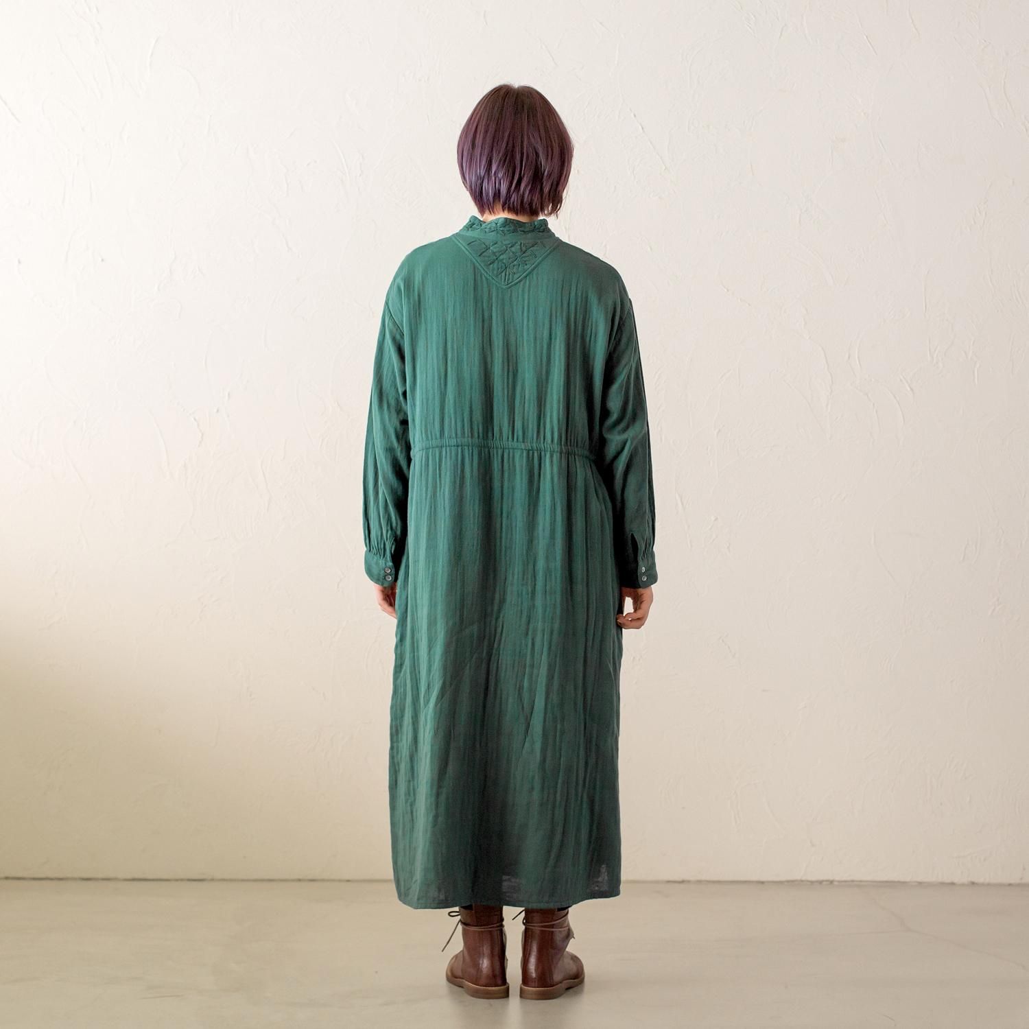 KL WGキルトシシュウワンピース - 【シサム工房 公式OnlineStore KL WGキルトシシュウワンピース - 【シサム工房 公式OnlineStore